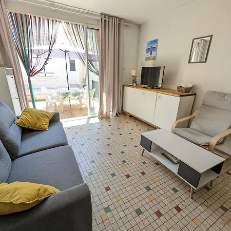 Villa T2 Cosy, 40m², 4 Pers, Proche Plage, 2 Terrasses, Equipe, Calme Et Commerces A Proximite - Fr-1-797-53 Port-la-Nouvelle